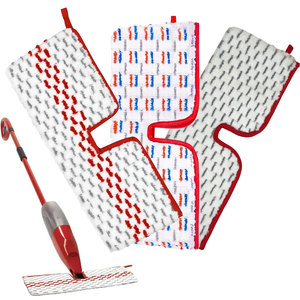 Tampons de <span class=keywords><strong>serpillière</strong></span> en microfibre lavables compatibles avec les serpillières pulvérisatrices O-Cedar ProMist MAX et Vileda <span class=keywords><strong>UltraMax</strong></span> - Product Image 1