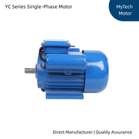 Moteur asynchrone monophasé à condensateur série YC, 2 pôles, boîtier en fonte TEFC, couple de démarrage élevé pour pompe à eau