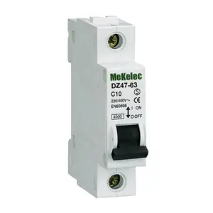 Disjoncteur miniature DZ47-63 4.5KA IEC60898 MCB CE 4.5KA