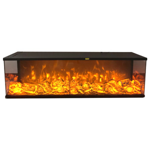 Hot Sale Free <strong>Standing</strong> Round Electric <strong>Fireplace</strong> Heater <strong>Tv</strong> Wall Unit <strong>With</strong> <strong>Fireplace</strong> - Product Image 2