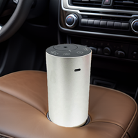Diffuseur d'arômes silencieux sans fil USB 10 ml en alliage d'aluminium pour la maison, le bureau ou la voiture, machine d'aromathérapie à huile essentielle pure