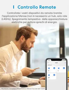 <span class=keywords><strong>Enchufe</strong></span> Inteligente WiFi 16A para Chile e Italia, <span class=keywords><strong>Enchufe</strong></span> Inalámbrico Compatible con Alexa, Google Home Assistant y la Aplicación Tuya SmartLife - Product Image 2
