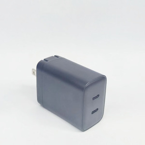 <span class=keywords><strong>Chargeur</strong></span> mural double USB-C PD 3.0 35W à charge rapide avec prise pliable, technologie GaN, prise US 20V - Product Image 4
