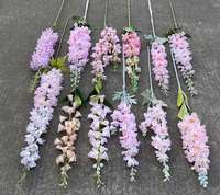 LO-624 Großhandel Langlebige Rosa Seiden-Kunstblumen Künstliche Lilien Tulpen Orchideen Dekorative Blumen für Muttertag Abschlussfeier