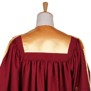Grosir Jubah Pendeta Kualitas Tinggi Maroon/Jubah Paduan Suara/Gaun Gereja - Product Image 3