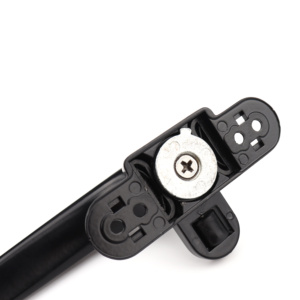 Màu đen bên trong ra ngoài phụ kiện khóa Set Door phần cứng Side hung kim loại hợp kim nhôm sơn tĩnh điện hiện đại Door & cửa sổ xử lý - Product Image 3