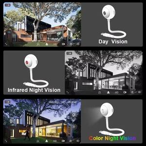 图雅无线摄像头智能家居婴儿监视器自动跟踪闭路电视双向音频摄像机智能家居图雅安全摄像头智能生活 - Product Image 4