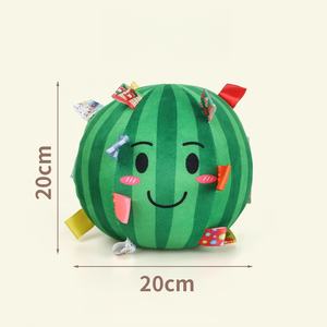 Nouveau jouet pour chien transfrontalier en peluche, motif fruit (grande pastèque), avec fonction sonore BB, anti-éraflutage et pour la dentition, fournitures pour animaux de compagnie, direct usine, en stock - Product Image 3
