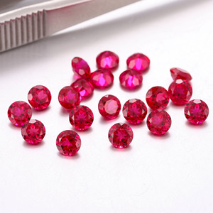 Rộng rãi cao cấp <span class=keywords><strong>Ruby</strong></span> hình bầu dục cắt Pigeon máu đỏ phòng thí nghiệm đá quý lỏng đá quý Bán Buôn Đồ trang sức làm vòng vòng Vòng cổ - Product Image 4
