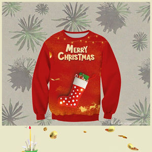 Suéter Casual Transpirable de Invierno para <span class=keywords><strong>Mujer</strong></span>, Cuello Redondo, Impresión Digital 3D, Diseño Navideño, Manga Larga - Product Image 3