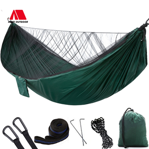 Hamaca de Nailon Acolchada de Lujo en Oferta, Hamaca para Acampar al Aire Libre, Hamaca con Sombrilla para Acampar - Product Image 1