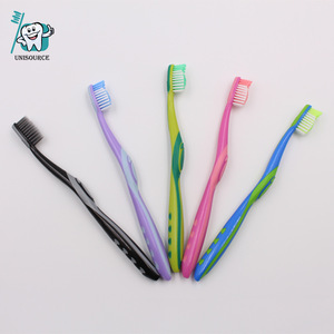 Brosse à dents manuelle pour adultes à long manche personnalisable, à poils durs, JSM007 - Product Image 2