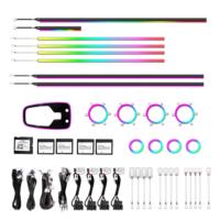 Kit d'éclairage d'ambiance de style OEM pour Lamborghini Urus 2018-2024, mise à niveau de l'éclairage LED intérieur, contrôle par écran d'origine