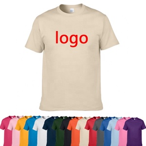 Dernière mode T-shirt décontracté pour hommes imprimé sur mesure le logo de votre marque 100% coton à manches courtes solide 260 grammes Sublimation vierge - Product Image 3