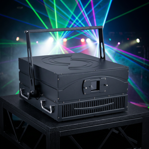 Projecteur de scène LED laser RGB 30W DMX512 à intensité variable pour DJ, spectacle, KTV, discothèque - Product Image 5