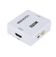 VGA + Audio untuk HD converter VGA HD kabel konversi adapter HDTV 720 P/1080i/1080 P