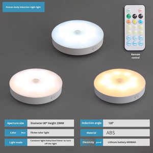 ไฟ<span class=keywords><strong>เพดาน</strong></span>เซ็นเซอร์ตรวจจับความเคลื่อนไหว, ไฟ LED ไร้สายแบบใช้แบตเตอรี่สำหรับตู้เสื้อผ้า, ทางเดิน, บันได, ห้องน้ำ - Product Image 4