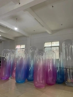 BOYI Ballon Transparent PVC Gonflable Coumn Ballon Pvc Colonne