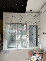 Chambre froide de plain-pied à haute efficacité énergétique et faible consommation, type conteneur, avec unité Copeland 100% visible