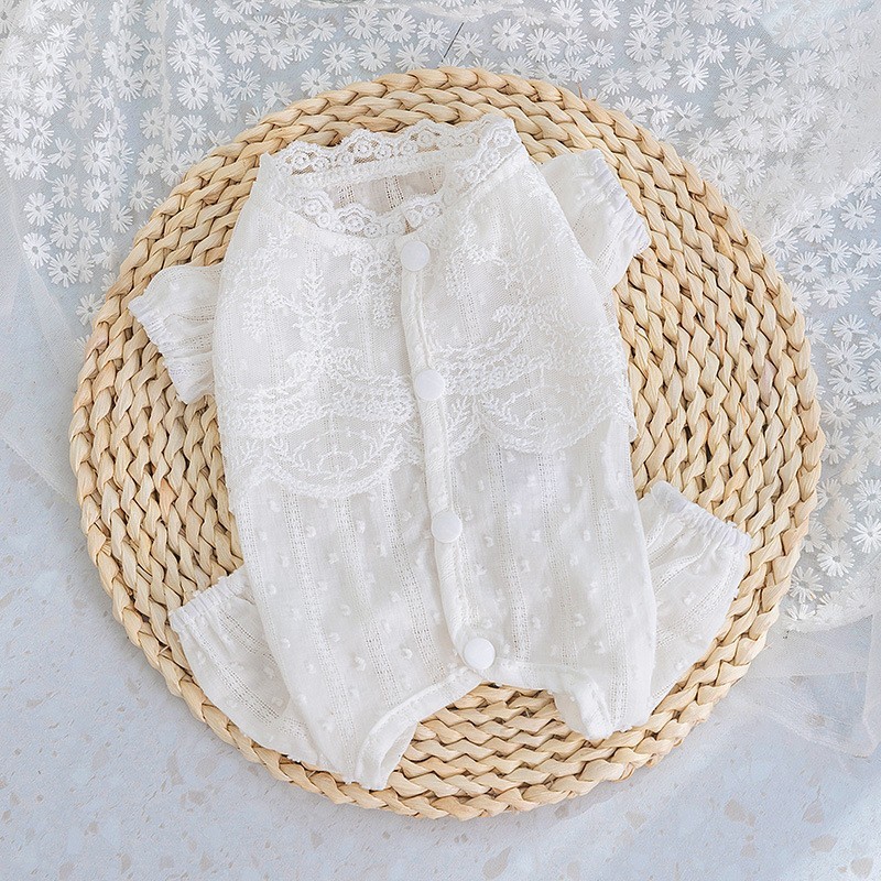 encaje blanco