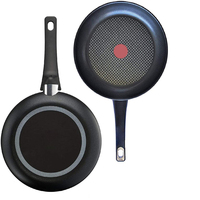 Revêtement céramique en aluminium anti-adhésif, wok et poêle à frire avec couvercle en verre renforcé, matière granit, amovible, 1 pièce