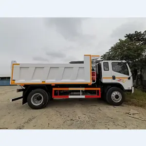 Foton faw mini caminhão de mineração, descarga manual de 7ton 6 rodas