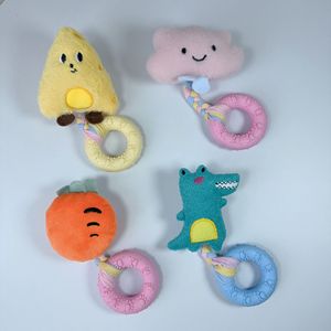 Jiaruibao Fabricant Grossiste Jouets <span class=keywords><strong>pour</strong></span> chiens et chats, Poupée en peluche résistante aux morsures, Jouet sonore, <span class=keywords><strong>Anneau</strong></span> à mâcher <span class=keywords><strong>pour</strong></span> la <span class=keywords><strong>dentition</strong></span> et le divertissement des chiots et des chatons - Product Image 1