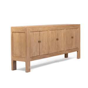Contemporary Wood <b>Sideboard</b> Storage Cabinet with Drawers and Doors Multifunctional Living Room Dining Room Home Furniture - Product Image 4