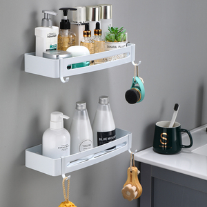 Accesorios de baño, estante de cocina, estante de esquina de ducha de aluminio, estante de almacenamiento de cocina montado en la pared, bandeja de baño Caddy de esquina - Product Image 5