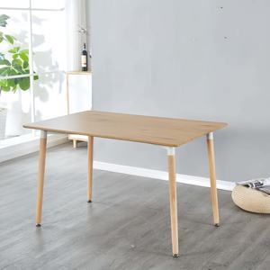 بيع بالجملة أثاث منزلي حديث رائج البيع من 6 كراسي شبيهة بطاولة خشبية لتناول الطعام - Product Image 3