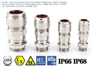 SanHui M20 M40 Prensaestopas Metálicos Duraderos Sello Único Arnored IP68 Ex D Tipo - Product Image 5