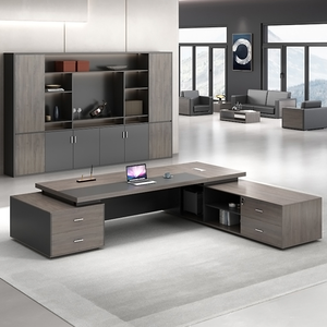 Moderno Escritorio de Oficina Convertible en Forma de L Muebles Comerciales para CEO Muebles Ejecutivos para Oficina Privada de Gerente <span class=keywords><strong>CE</strong></span> - Product Image 3