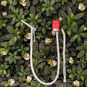 Portable DC <b>Motor</b> Fuel Transfer Pump with Suction 4 Adapters 3.8GPM Low Pressure Manual Nozzle OEM 5V/<b>12V</b> Automotive - Product Image 6