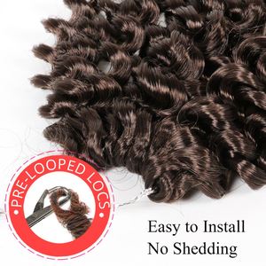 AliLeader Tresses synthétiques au crochet de 18 pouces, style Water Wave <span class=keywords><strong>Passion</strong></span> Twist, couleur Ombré, extensions de cheveux au crochet - Product Image 3