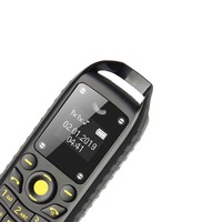Teléfono Móvil Mini B25 2G GSM con Doble SIM, Lista Negra, Alarma, Botones Pequeños y Larga Duración de Batería