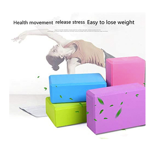 Bloc de yoga en mousse EVA léger et durable de 200 g avec logo personnalisé, blocs de fitness en mousse de yoga haute densité - Product Image 5