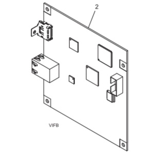 YY-Beauty บอร์ดประกอบ VI-509 A9G1H01001ใช้ IC314 IC313 <span class=keywords><strong>Konica</strong></span> Minolta IC417ควบคุมเซิร์ฟเวอร์คะนอง - Product Image 5