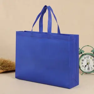 Sacchetti riciclati promozionali all'ingrosso per la spesa di generi alimentari borsa Eco Friendly riutilizzabile Non tessuto con Logo stampato personalizzato