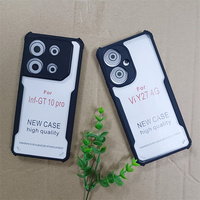 Meilleures ventes Étui de téléphone portable transparent antichoc Armor Blade pour Oneplus 12R/Ace3 5G Coque en silicone TPU acrylique Coque d'origine