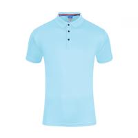 Zomer poloshirt met één zak, 100% polyester, aangepast logo voor restaurant uniformen, promotionele kleding, bedrijfskleding, teamkleding