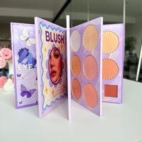 Nouveau livre de fards à paupières multicolores, multifonctionnel, tout-en-un, longue durée, mat, minéral, peau claire, fard à paupières imperméable