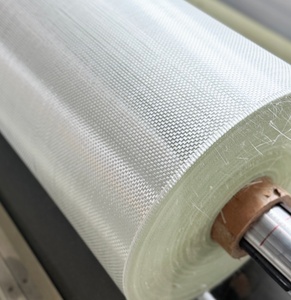 Tissu en <span class=keywords><strong>fibre</strong></span> <span class=keywords><strong>de</strong></span> <span class=keywords><strong>verre</strong></span> tissé fin, résistant à la chaleur, à armure toile, pour couverture anti-feu, vendu par le fabricant - Product Image 2