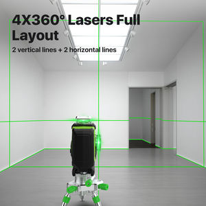 جهاز تسوية بالليزر ثلاثي الأبعاد 12 خط بـ4 مستويات سطوع عالي الدقة مع بطارية ليثيوم كبيرة السعة من المصنع مباشرة - Product Image 5