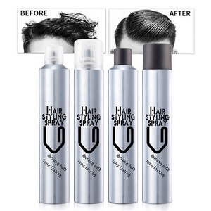 420ml formule personnalisée Super Hold Spray coiffant pour cheveux fins et secs frisés avec protection contre la chaleur et effet texturant - Product Image 1