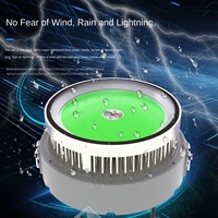 Lampe de pêche marine à LED haute puissance 1000W multicolore, indice de protection IP65, 220V, portée d'éclairage de 100m, lampe pour piège à poissons/calamar