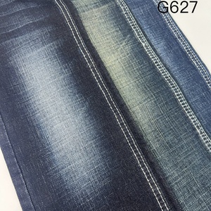 Tela Vaquera Ecológica de Algodón de Alta Calidad, Tejido Elástico con Efecto Cruzado, Certificación OEKO-TEX, Pantalones Vaqueros para Hombre, <span class=keywords><strong>Color</strong></span> <span class=keywords><strong>Índigo</strong></span> Teñido Liso - Product Image 3