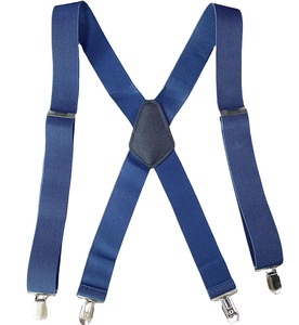 Heavy Duty Strong Clip Ajustable Elástico Ancho X-Back Suspender para hombres Pantalones - Product Image 1