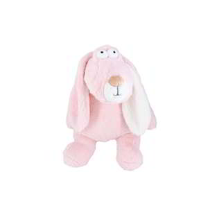 Morbido rosa coniglio <span class=keywords><strong>peluche</strong></span> animali carini animali di Design animale giocattoli di <span class=keywords><strong>peluche</strong></span> tessuto PP ponderato zaino sonico per i bambini per promozioni regali - Product Image 2