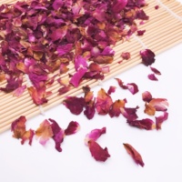 4015 Mei, hua ban de haute qualité, 2 pétales de rose séchées, vente en gros