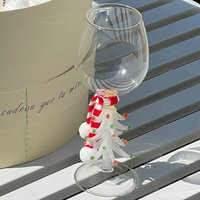 Verrerie à boire moderne en forme de champignon Borosilicate Whisky Vin Gobelets en verre transparent